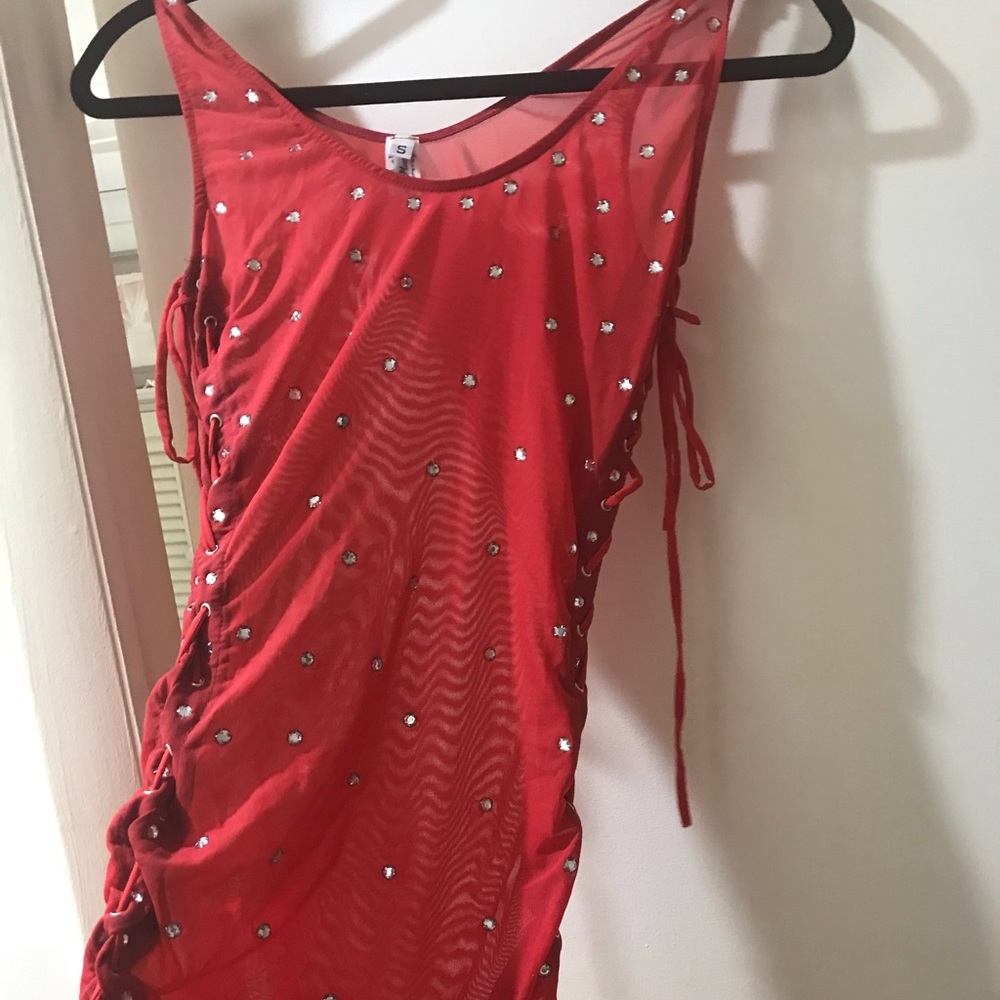 Nom de plume see through gown